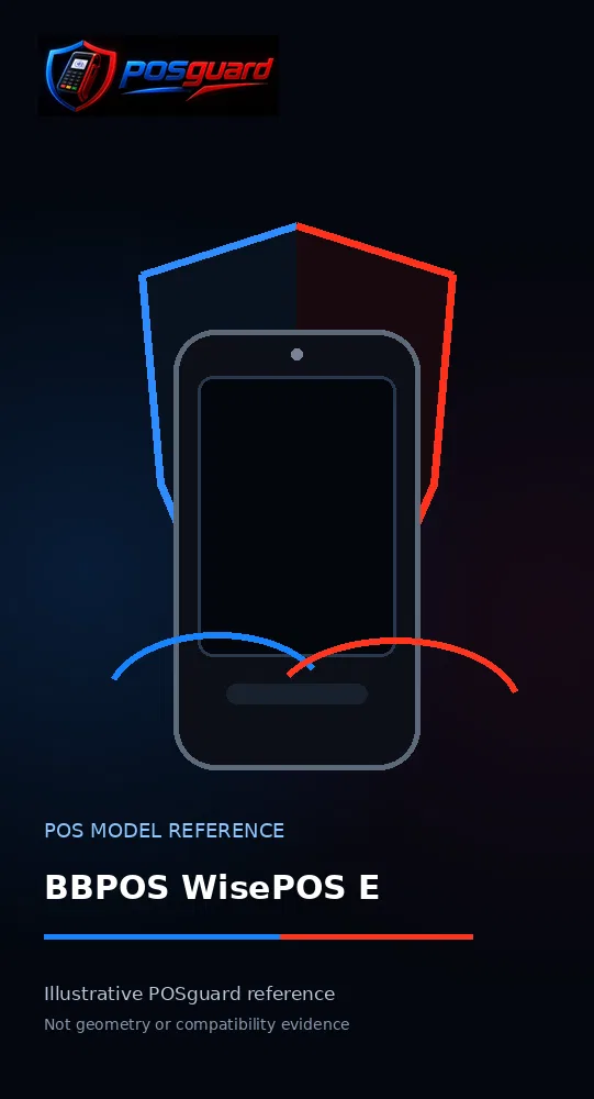 BBPOS WisePOS E — POSguard model reference visual