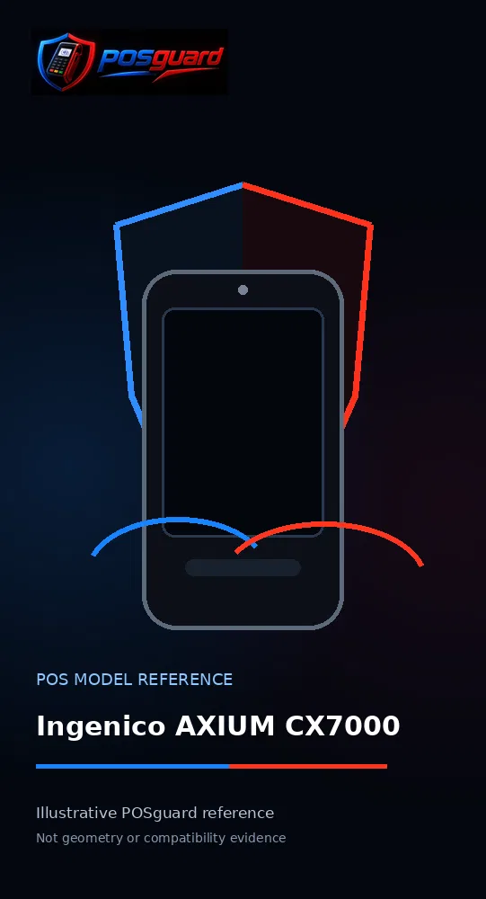 Ingenico AXIUM CX7000 — POSguard model reference visual
