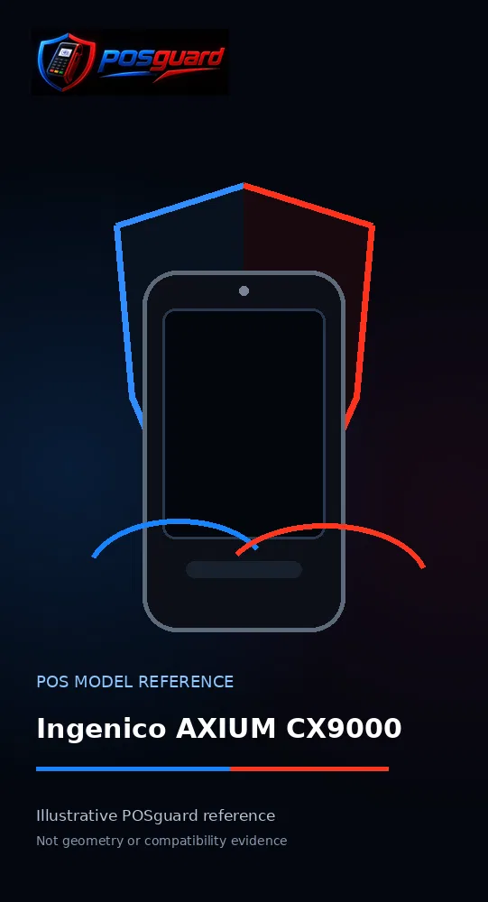 Ingenico AXIUM CX9000 — POSguard model reference visual