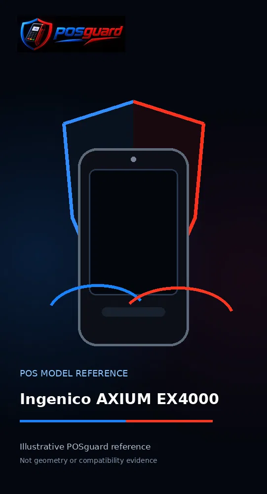 Ingenico AXIUM EX4000 — POSguard model reference visual