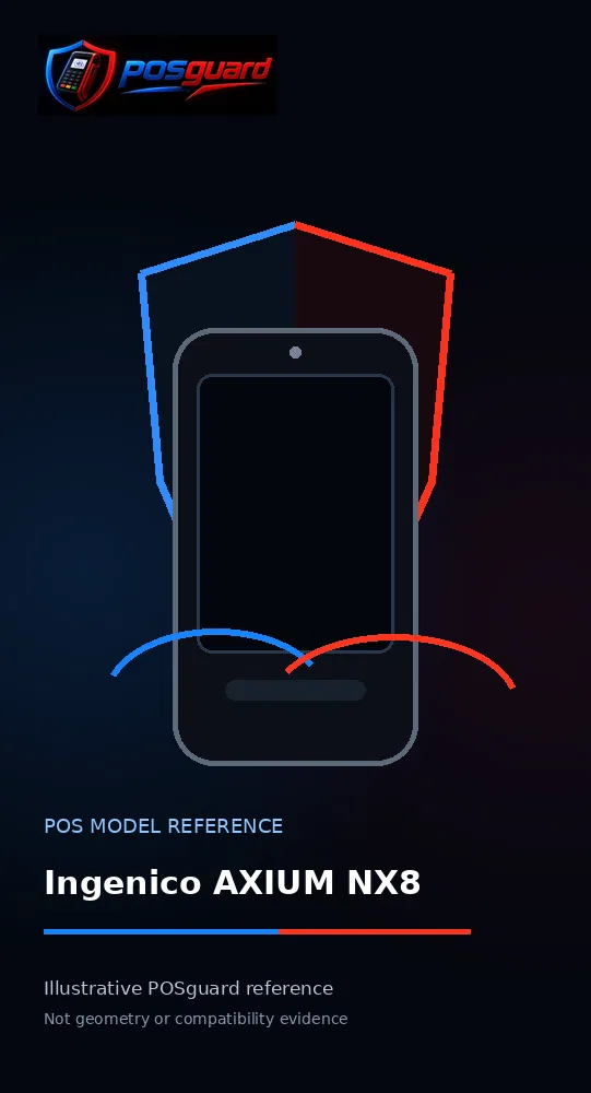 Ingenico AXIUM NX8 — POSguard model reference visual