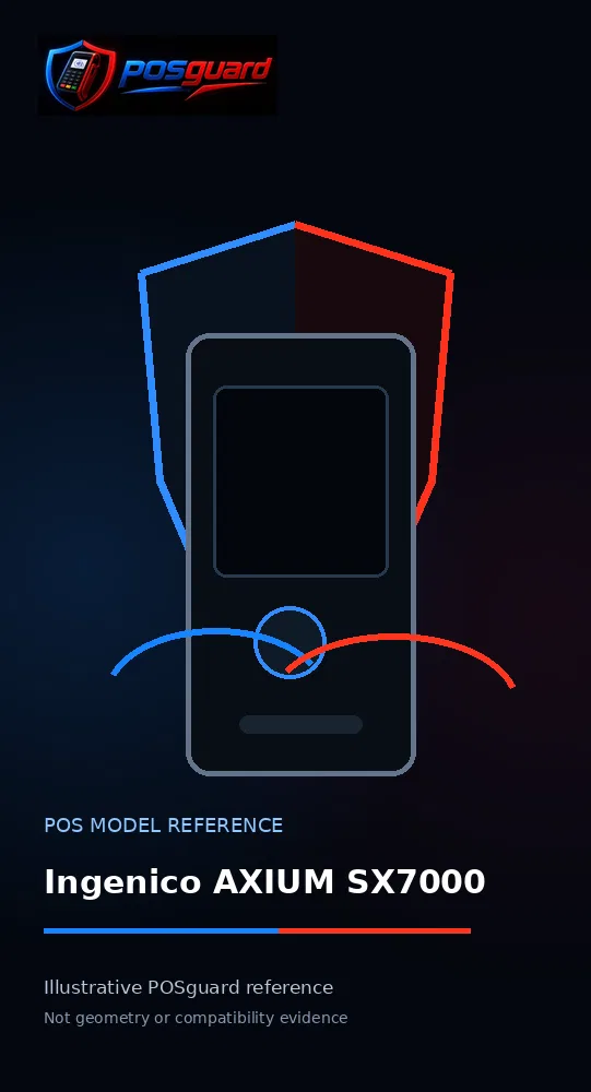 Ingenico AXIUM SX7000 — POSguard-referensbild för modellen