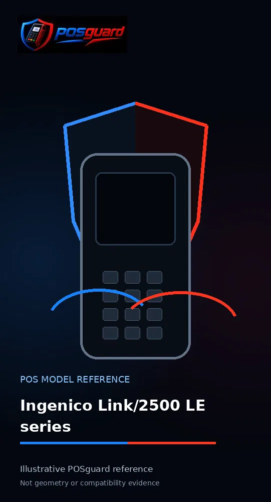 Ingenico Link/2500 LE series — POSguard-referensbild för modellen