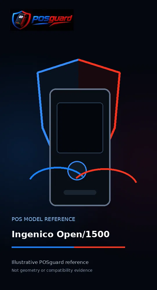 Ingenico Open/1500 — POSguard model reference visual