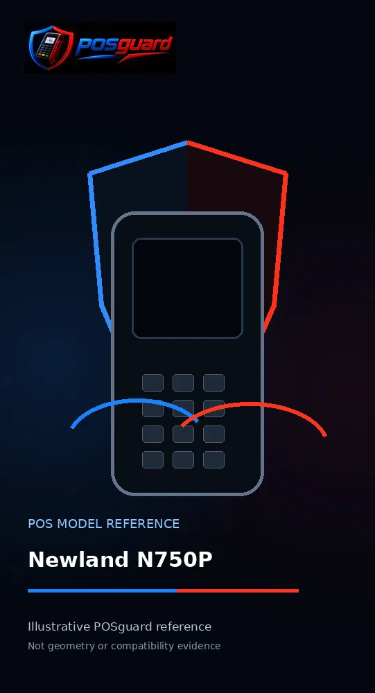 Newland N750P — POSguard model reference visual