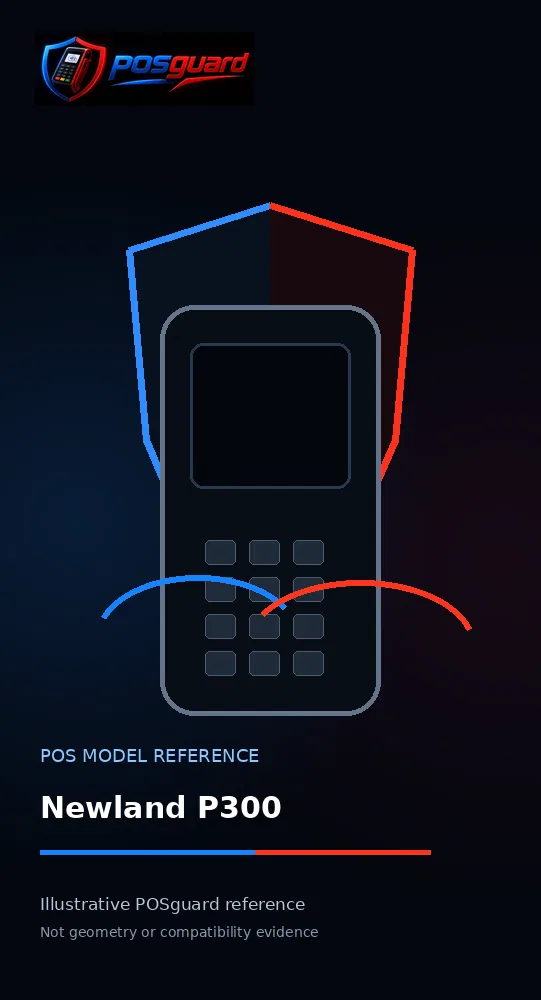 Newland P300 — POSguard model reference visual