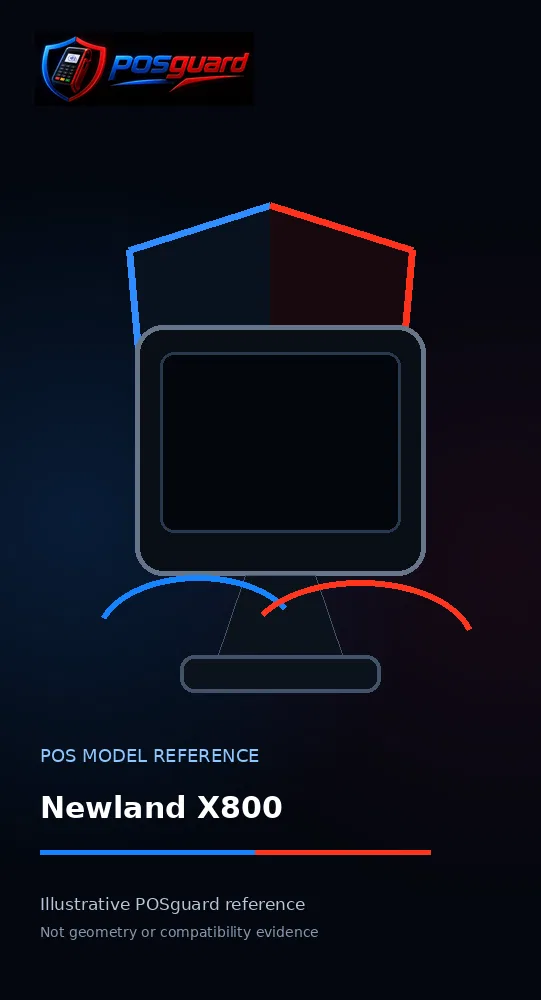 Newland X800 — POSguard model reference visual