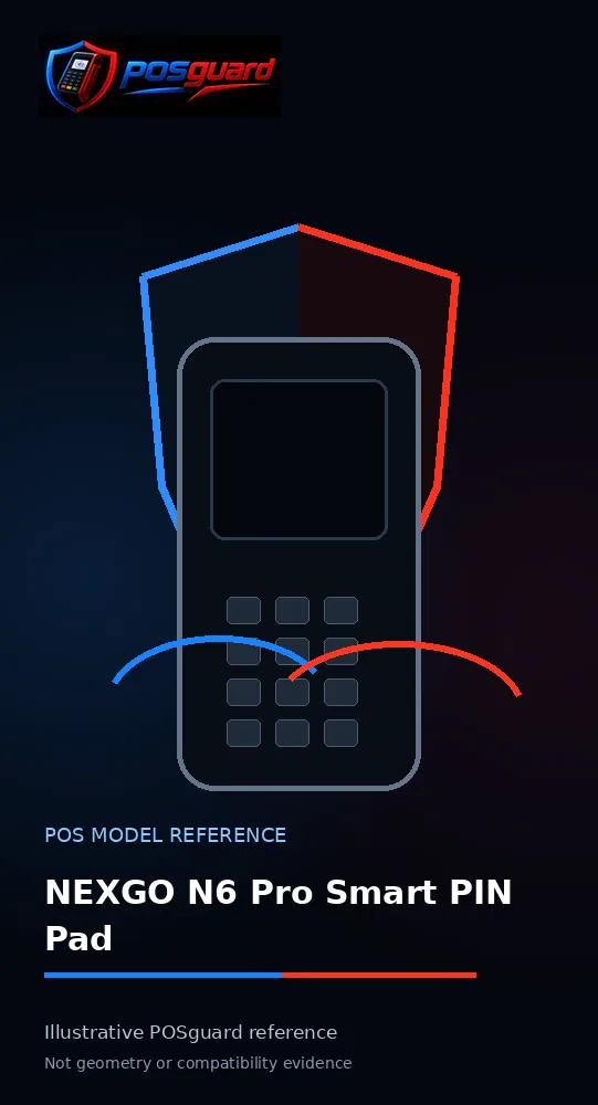 NEXGO N6 Pro Smart PIN Pad — POSguard-referensbild för modellen