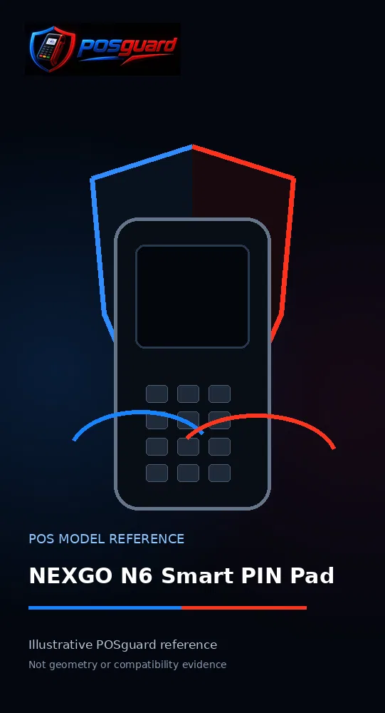 NEXGO N6 Smart PIN Pad — POSguard model reference visual