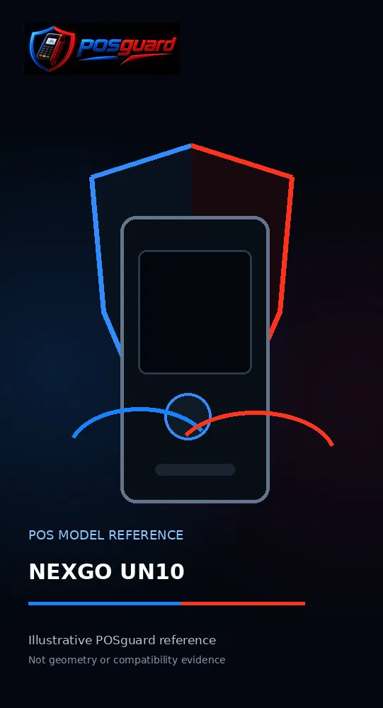 NEXGO UN10 — POSguard model reference visual