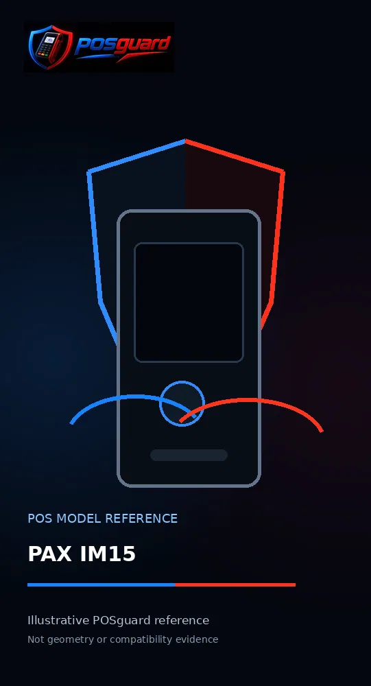 PAX IM15 — POSguard model reference visual