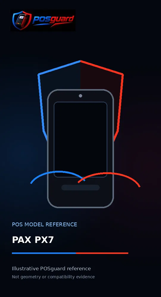 PAX PX7 — POSguard model reference visual
