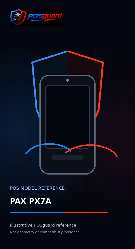 PAX PX7A — POSguard model reference visual