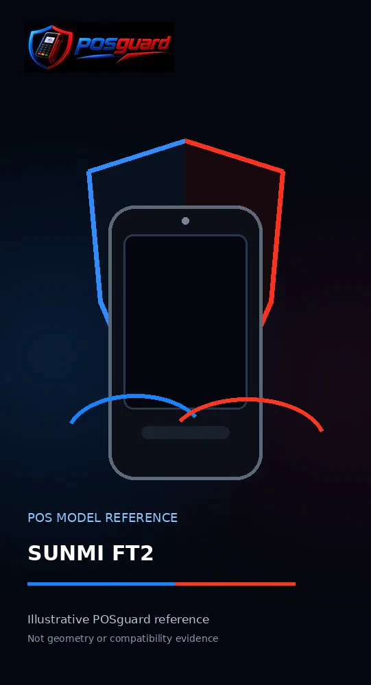 SUNMI FT2 — POSguard model reference visual