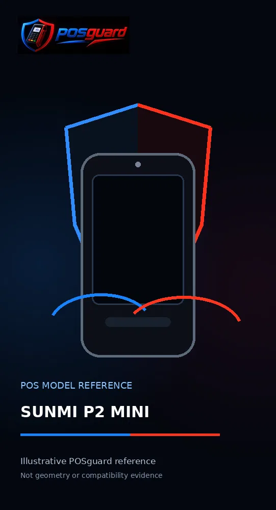 SUNMI P2 MINI — POSguard model reference visual