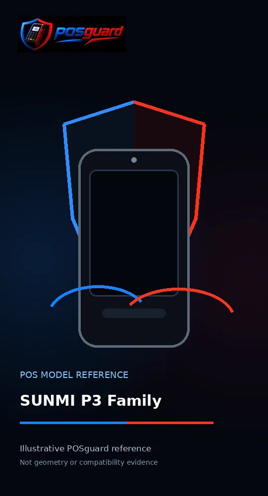 SUNMI P3 Family — POSguard-referensbild för modellen
