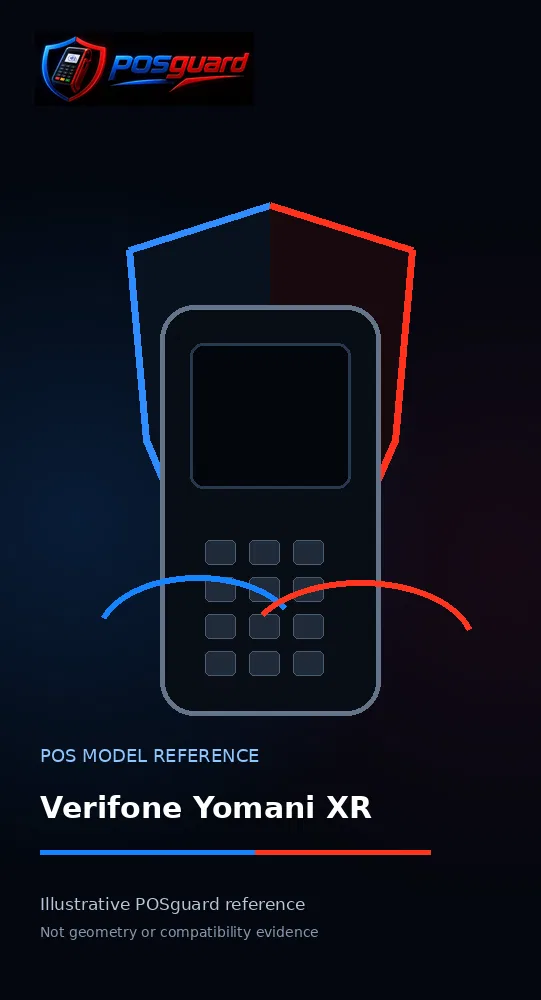 Verifone Yomani XR — POSguard-referensbild för modellen